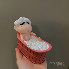 굿즈컴바인 스토어 욕조에서 목욕하는 크레용신짱구 피규어 가챠