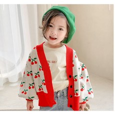 유아가을가디건