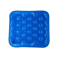 엠디프라임 공기방석 휠체어방석 물방석 에어쿠션 환자용품, 블루