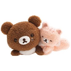  [리락쿠마 스토어 한정] [차이로이 코그마의 친구] 테마 차이로이 코그마와 나카요시 봉제 인형 (사쿠라노 