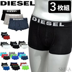 디젤 언더웨어 3장 세트디젤 권투 선수 팬츠 00SL6S 00CKY300ST3V 00SAB2 Boxer 3pack SM L XL XXL 남성 속옷 면 코튼 바지 CPT