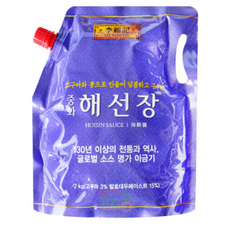 이금기 중화 해선장 2kg-스파우트팩, 1개, 2kg