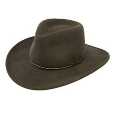 [미국] 753179 Stetson Gallatin Crushable Wool Felt Hat