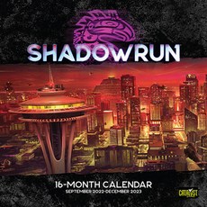 Shadowrun RPG : 16 개월 캘린더 (2022 년 9 월 -2023 년 12 월), 단품