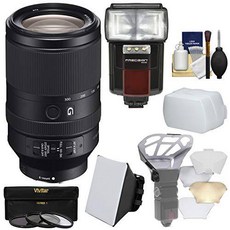 Sony Alpha E-Mount FE 70-300mm f/ 4.5-5.6 G OSS Zoom Lens with 3 UV/ C, 상세내용참조