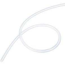 요키브 실리콘 튜브 펌프에 적합한 물 전달맑음 2.4x5.6mm IDxOD 2m, 4x6mm, Beige, 1개