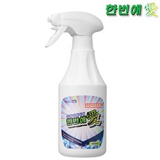 한번애 곰팡이제거제 500ml (1통) 벽지 벽 베란다 화장실 세탁실 창틀 곰팡이제거, 1개