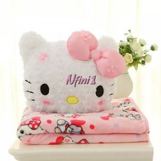 헬로키티후드담요