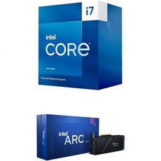 인텔 Core i713700F 데스크톱 프로세서 + 아크 A750 그래픽 카드 - i713700f