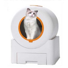 고양이 스마트 화장실 냐옹이 살균 배변통 자동 청소, 1개, 기본 모델