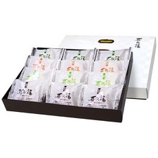 양갱 오차노이다키쿠미즈안 키쿠후쿠 4종 모둠세트 12개입 말차 생크림 반딧불이차, 1개