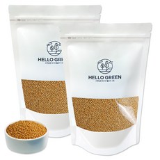 헬로우그린 겨자씨 백개자 백계자 300g(팩), 2개, 300g