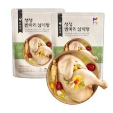 목우촌 생생 반마리 삼계탕 1인 삼계탕 (냉장)