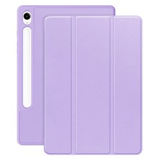삼성 갤럭시탭 S10 FE 10.9 S펜수납 스마트 북커버 S펜수납 케이스, 라벤더, 1개