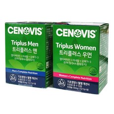 [현대백화점][세노비스] 트리플러스 맨 (90캡슐) + 우먼 (90캡슐), 단일속성