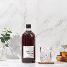 천연 자연 발효 식초 과일 마시는 비니거 아로니아 식초 1000ml 실속형 페트병, 아로니아식초, 1L, 1개