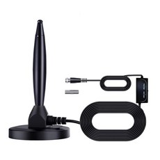 4G 안테나 디지털 VHF/UHF 증폭기 4K 프리 Hd 채널 실내 고이득 30 Dbi TV 리시버, 01 with amplifier_01 CHINA - 리시버안테나