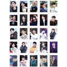 SF9 에스에프나인 로운 포카 100장 스티커 엽서 포스터 소장카드 지갑카드 ZA4512Q, 100pcs