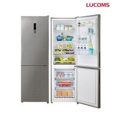 two1mall 프리미엄 일반냉장고 [루컴즈전자] 312L 냉장고 인버터방식 에너지효율1등급 간접냉각 메탈소재 디스플레이적용 R31M02-S, 728977