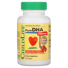 ChildLife Essentials 순수 DHA 천연 베리 향 소프트젤 90정, ChildLife Essentials 순수 D..., 1개