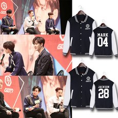 XTD GOT7 meeting 굿즈 mark Jacksonjackson 공항 패션 야국 복 후드 코트548732960726
