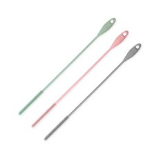 하이비실리콘빨대솔