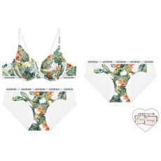게스 속옷 언더웨어 트로피컬 플라워 브라1개+팬티2개세트GRGCWBR212BP212 MTK125 THQ064