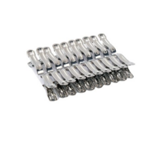 스테인리스 빨래집게 C형 50mm, 1.메탈, 40개