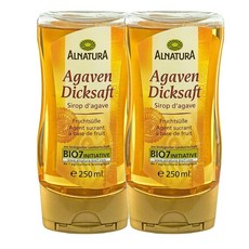 독일 알나투라 Alnatura Agavendicksaft 아가페 시럽, 2개, 250ml