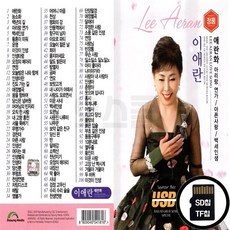DS_SD노래칩 이애란 애란화 100곡
