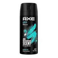 AXE 악스 엑스 데오드란트 바디 스프레이 아폴로, 1개, 113g