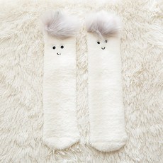 겨울양털수면양말