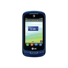 LG Xpression C410 QWERTY Keyboard Slider Cellphone GSM Unlocked Bulk Packaging Blue, One Size, One Color