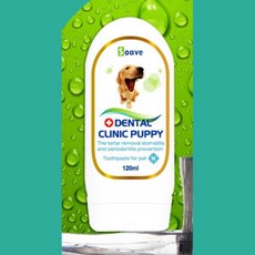 1살이상 강아지 복숭아맛 입냄새치약 120ml 누렁니예방 애견 잇몸케어 이빨관리 강쥐, 1개