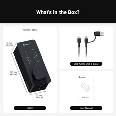 DAC FOSI 오디오 헤드폰 앰프 프리앰프 지지대 DSD 256 PCM 3.5MM 및 4.4MM 밸런스드 SK02