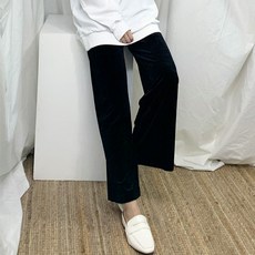 1+1 핵득템 세미와이드 벨벳바지