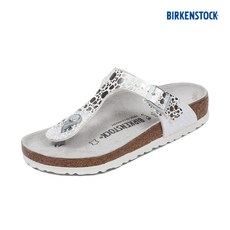 버켄스탁 [BIRKENSTOCK] 정품 여성 지제 메탈릭 스톤 실버 레귤러 1008863