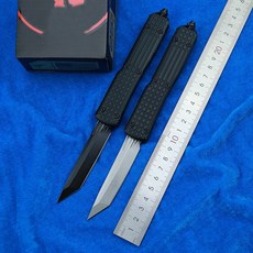 새로운 25 주년 기념 상자 다이빙 UT D2 블레이드 알루미늄 캠핑 생존 야외 EDC 사냥 전술 도구 저녁 식사 칼|칼|, 단일, 1개, WHITE