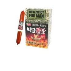 롯데 빅팜불닭 소시지 1200g (60gx20개), 60g, 40개