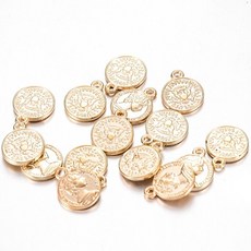 골드동전팬던트재료