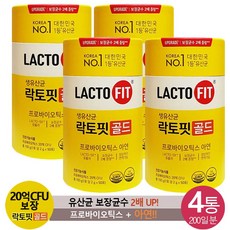 종근당건강 락토핏 생유산균 골드 2g 50포 x 12통(600포), 400g, 3개