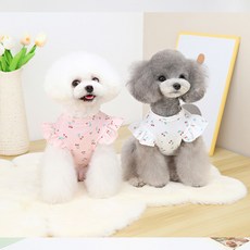 이백이몰 체리프릴민소매, 화이트, 1개