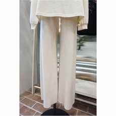 플라스틱아일랜드 롯데몰 니트와이드 팬츠 PL1KP181 EP