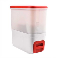대용량 10kg 쌀통 공간 절약 방습 잡곡 보관통 저장, 1개