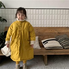 지포레 여아 루즈핏 빅포켓 양털 코트