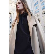 ZARA 여성코트 아방가르드 윈드 브레이커 롱 트렌치코트