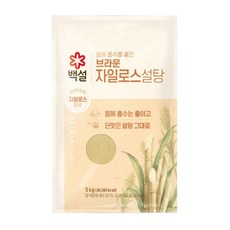 백설스위트리 자일로스 갈색설탕, 5kg, 2개