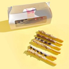 /소녀제과 풍미가득 유럽 막대과자 DIY 키트 초코과자 만들기, 풍미가득 유럽 빼빼로 DIY 1키트, 1개