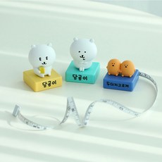 담곰이 피규어 줄자 캐릭터 인형 휴대용 줄자 선물 1p 랜덤 1251, 1개