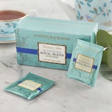 포트넘앤메이슨 로얄 블렌드 디카페인 티백 Fortnum and mason Royal Blend Decaffeinated Tea Bag, 25개입
